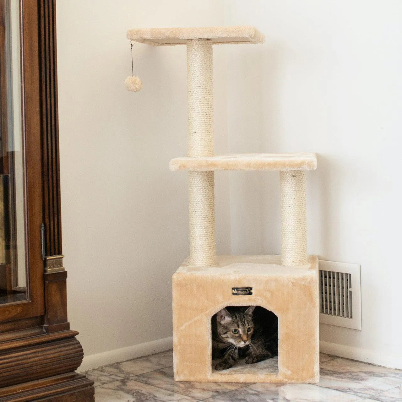 Armarkat Classic Cat Tree A3902 - Default Title | OmniaPaws