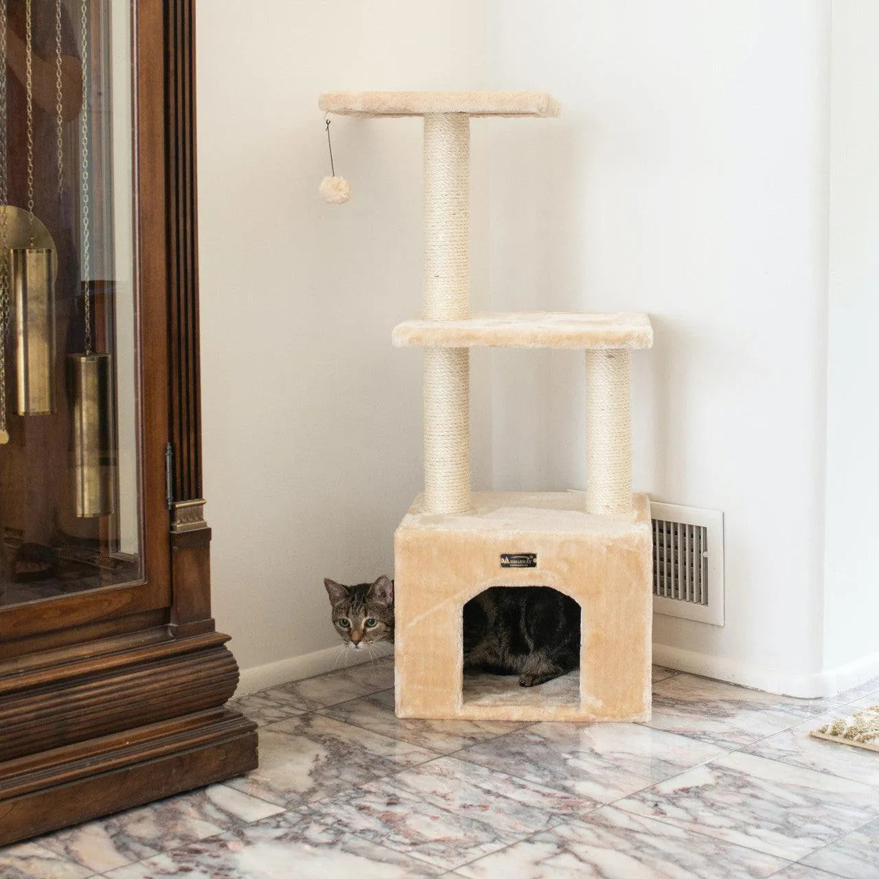 Armarkat Classic Cat Tree A3902 - Default Title | OmniaPaws