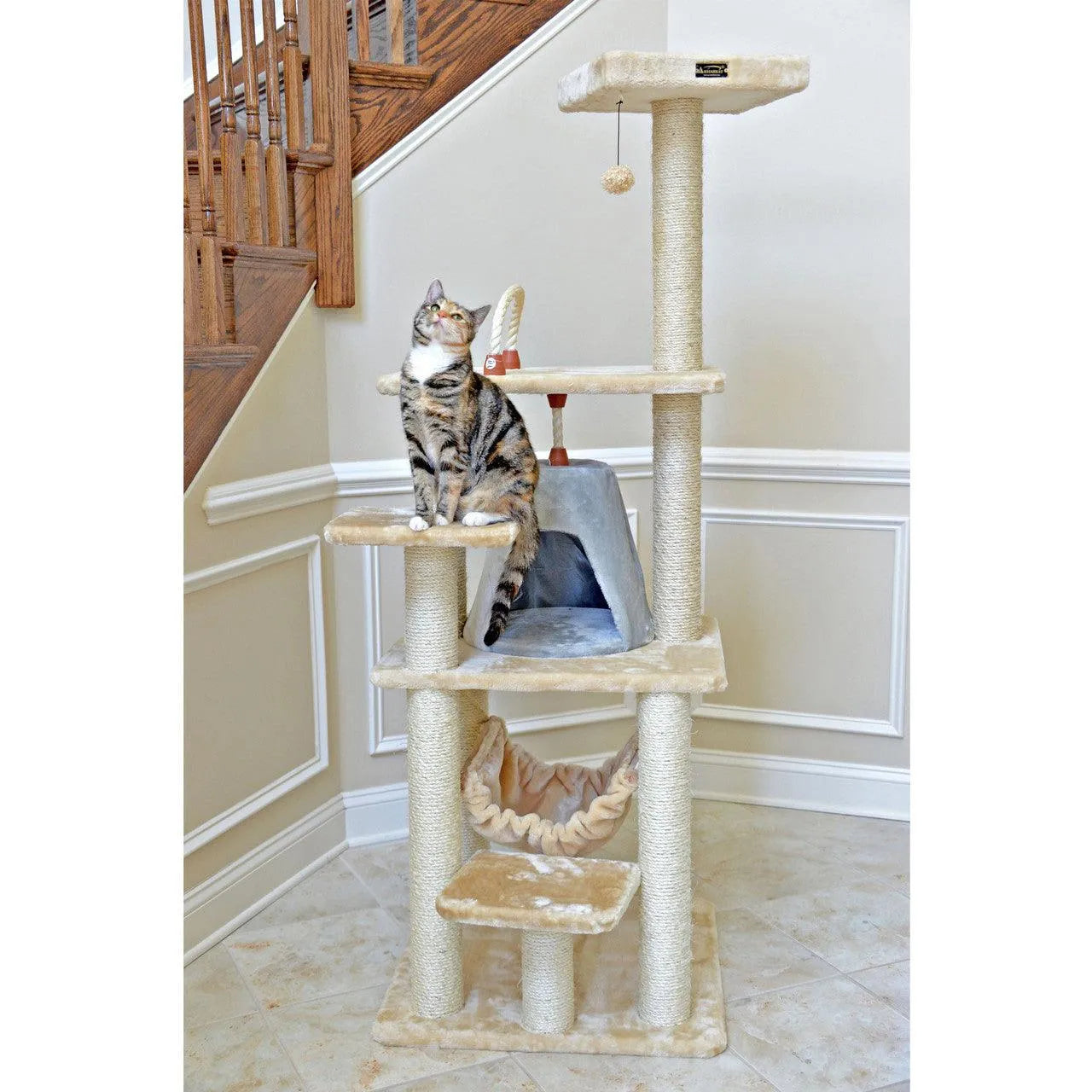 Armarkat Classic Cat Tree A6501 - Default Title | OmniaPaws