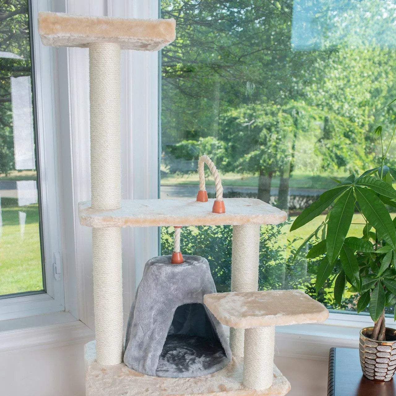 Armarkat Classic Cat Tree A6501 - Default Title | OmniaPaws