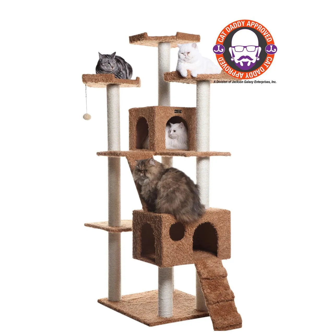Armarkat Classic Cat Tree A7407 - Default Title | OmniaPaws