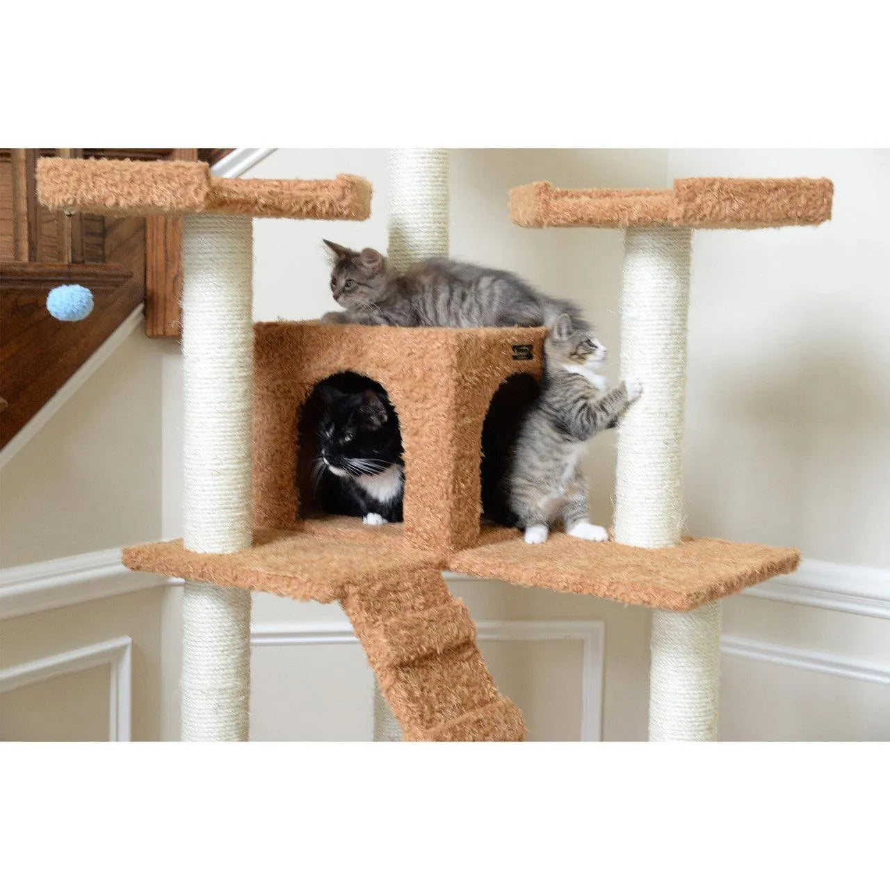 Armarkat Classic Cat Tree A7407 - Default Title | OmniaPaws