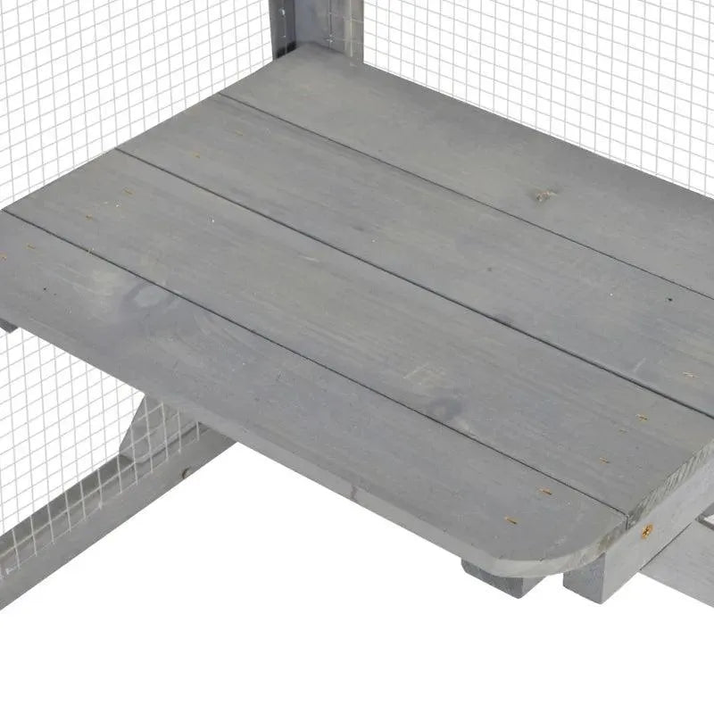 PawHut Catio Outdoor Enclosure - 70.75" x 31.5" x 44" - Orange | OmniaPaws