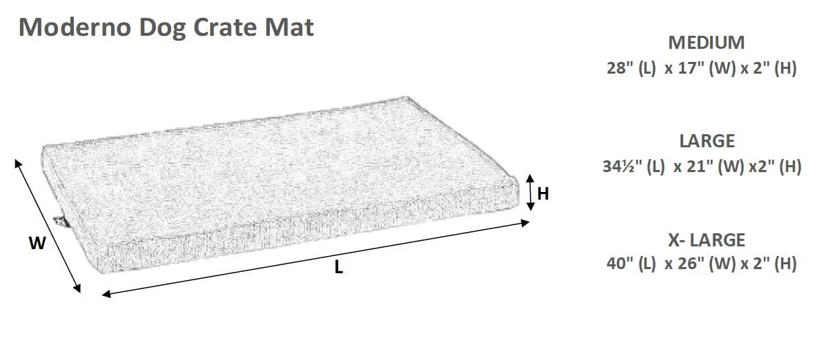 Bowsers Moderno Crate Mat | OmniaPaws
