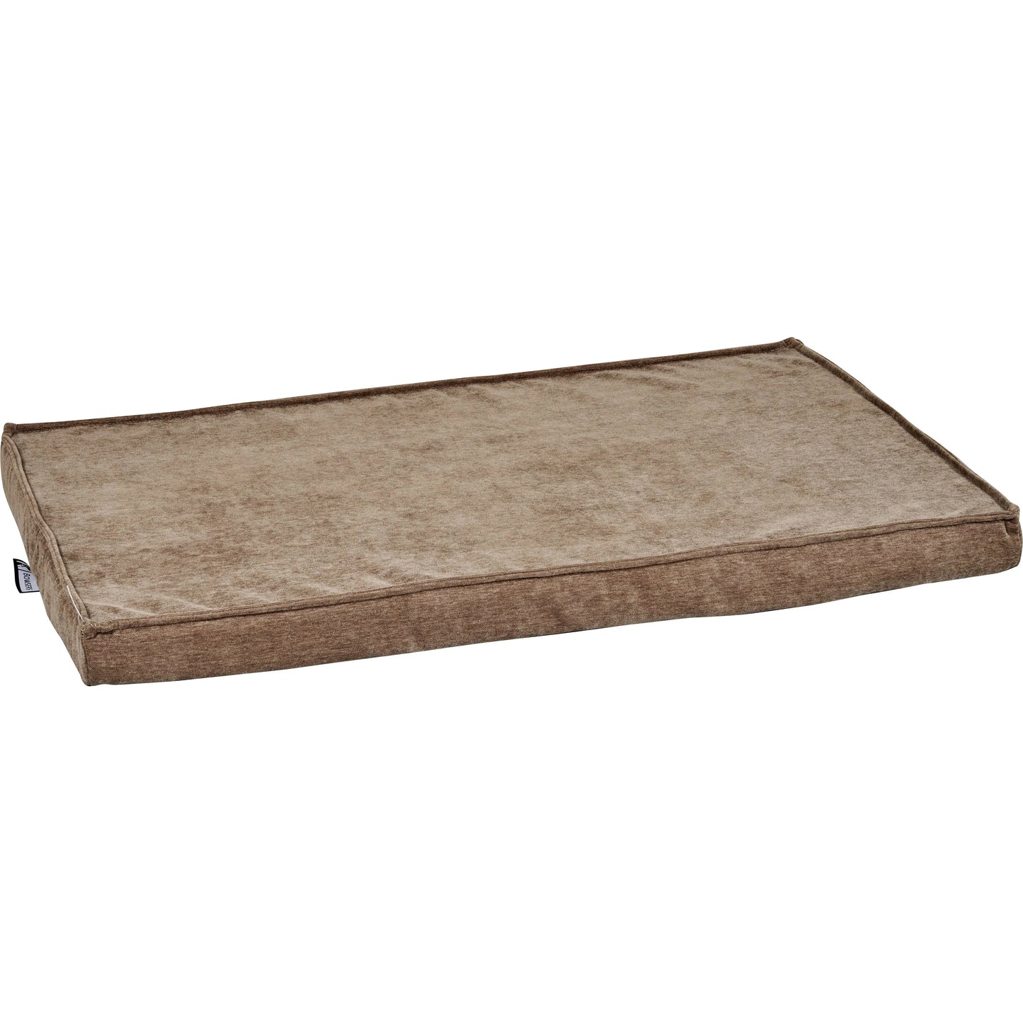 Bowsers Moderno Crate Mat - Bark / Washed Microvelvet / Medium | OmniaPaws