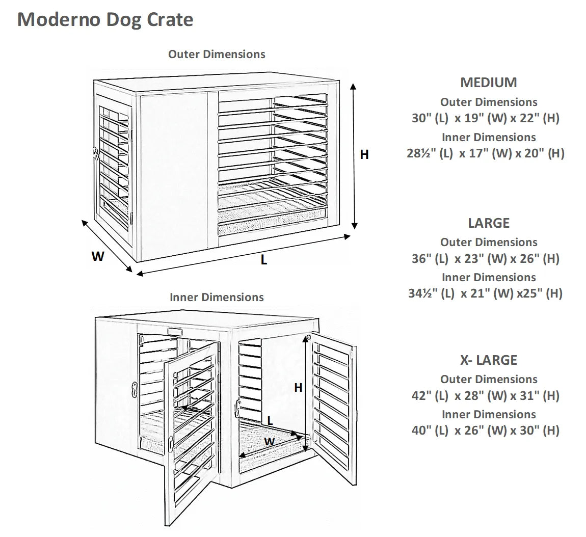 Bowsers Moderno Dog Crate | OmniaPaws