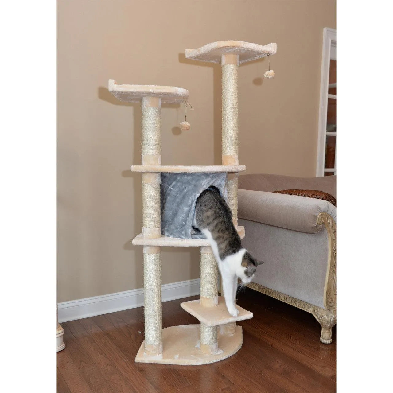 Armarkat Classic Cat Tree A6401 - Default Title | OmniaPaws