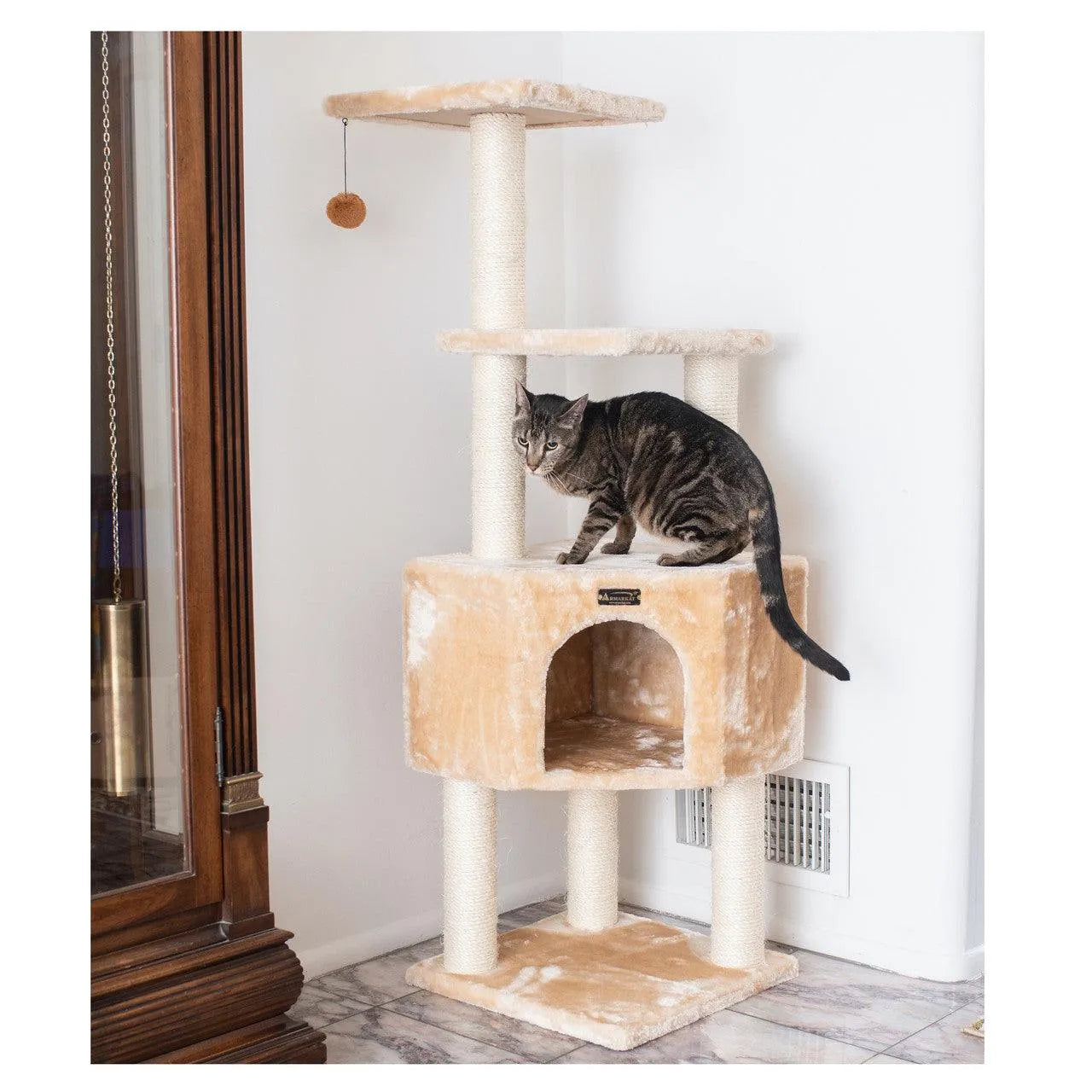 Armarkat Classic Cat Tree A4801 - Default Title | OmniaPaws
