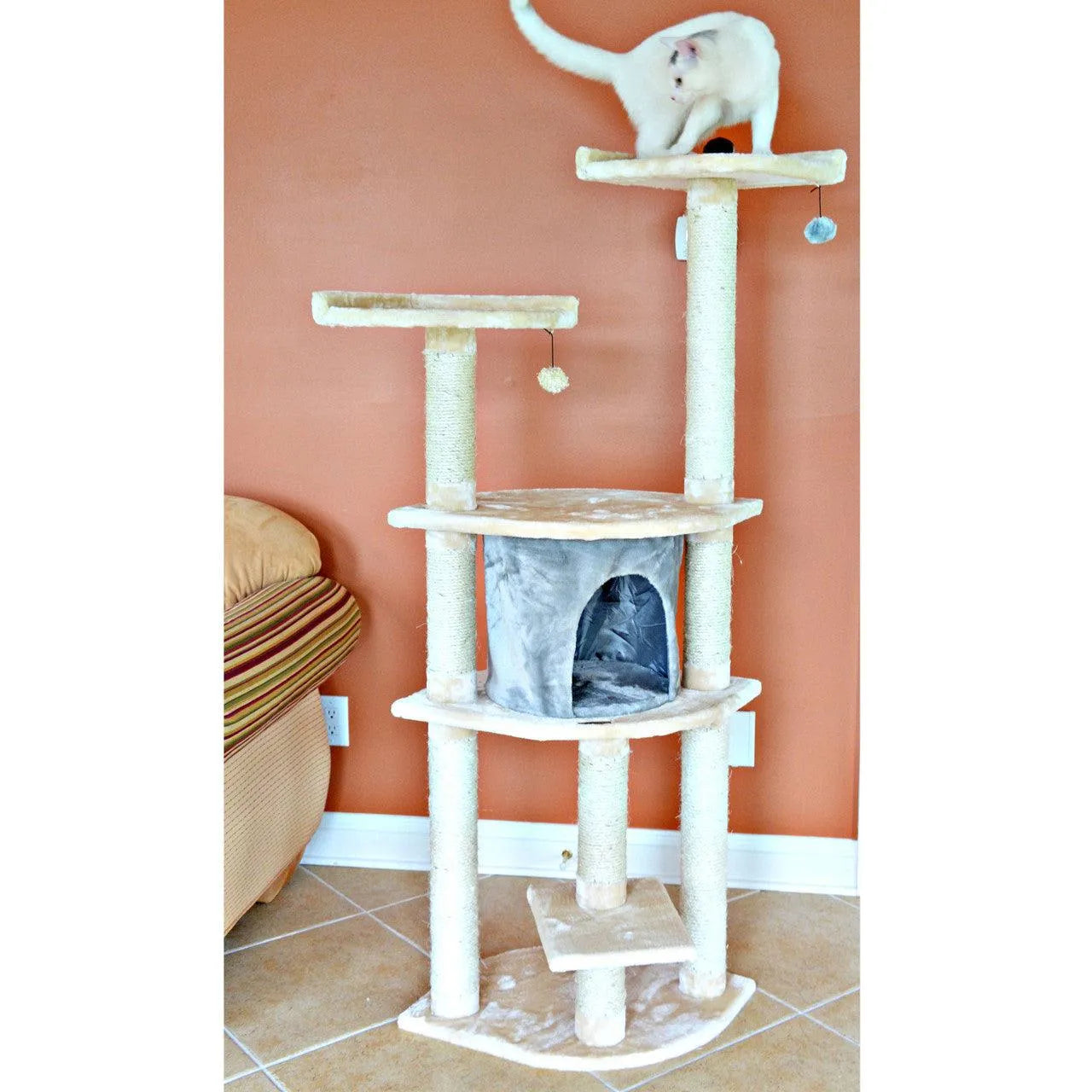 Armarkat Classic Cat Tree A6401 - Default Title | OmniaPaws
