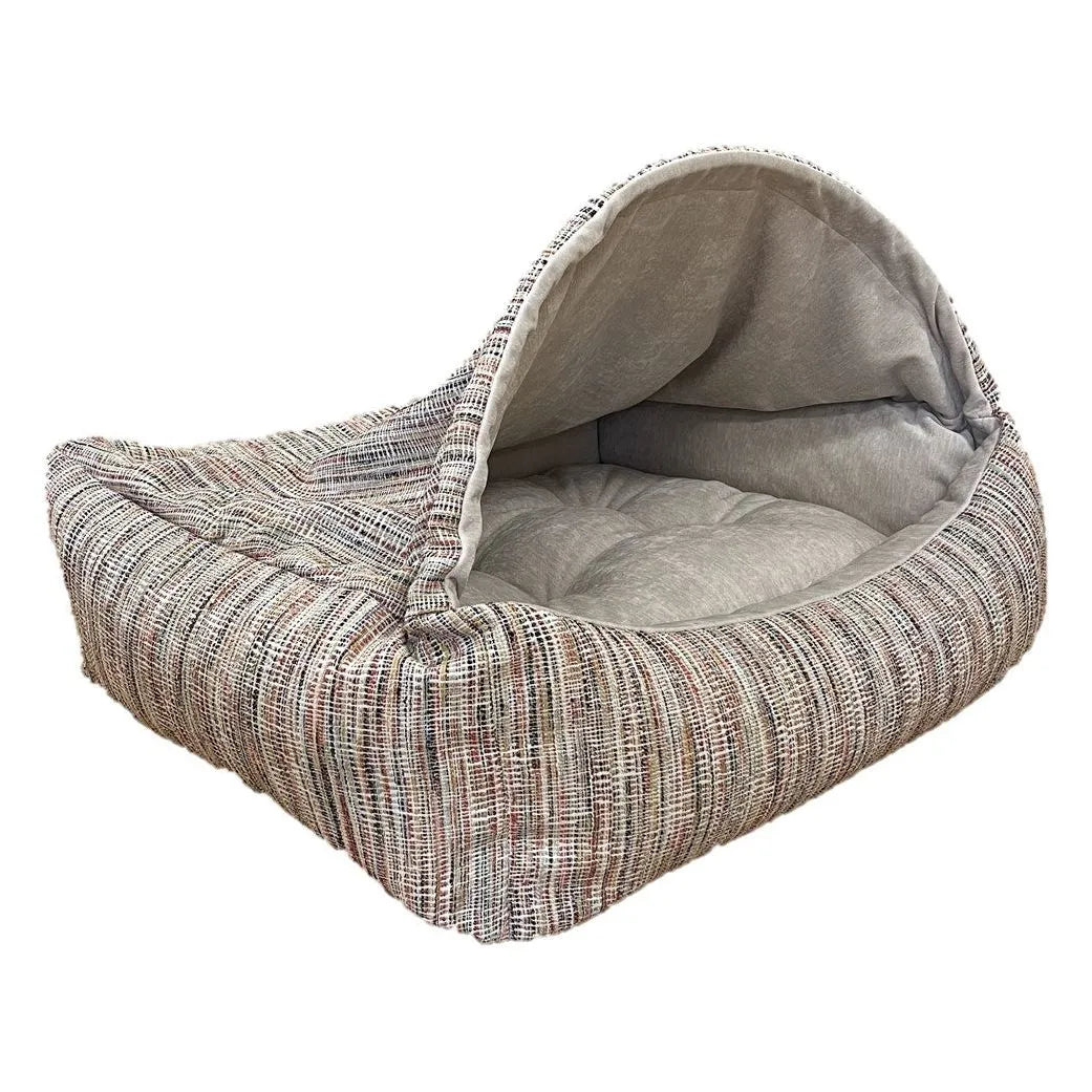 Bowsers Canopy Dog Bed - Sorrento / Performance Chenille / Small | OmniaPaws