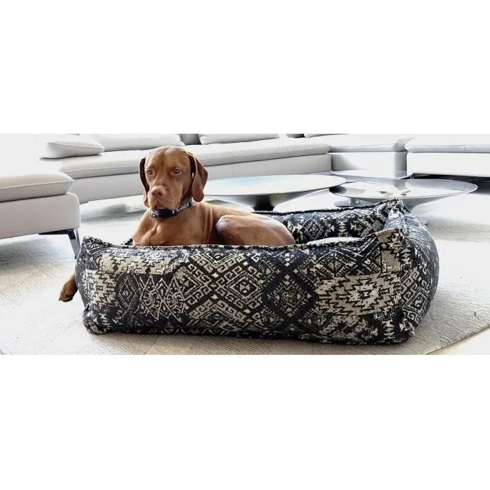 Bowsers B-Lounge Dog Bed - Fawn / Faux Fur / Small | OmniaPaws