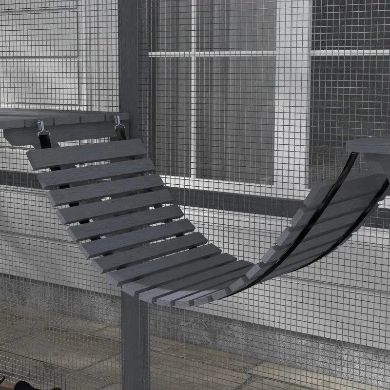 PawHut Catio Outdoor Enclosure - 110.2" x 73" x 74" - Default Title | OmniaPaws