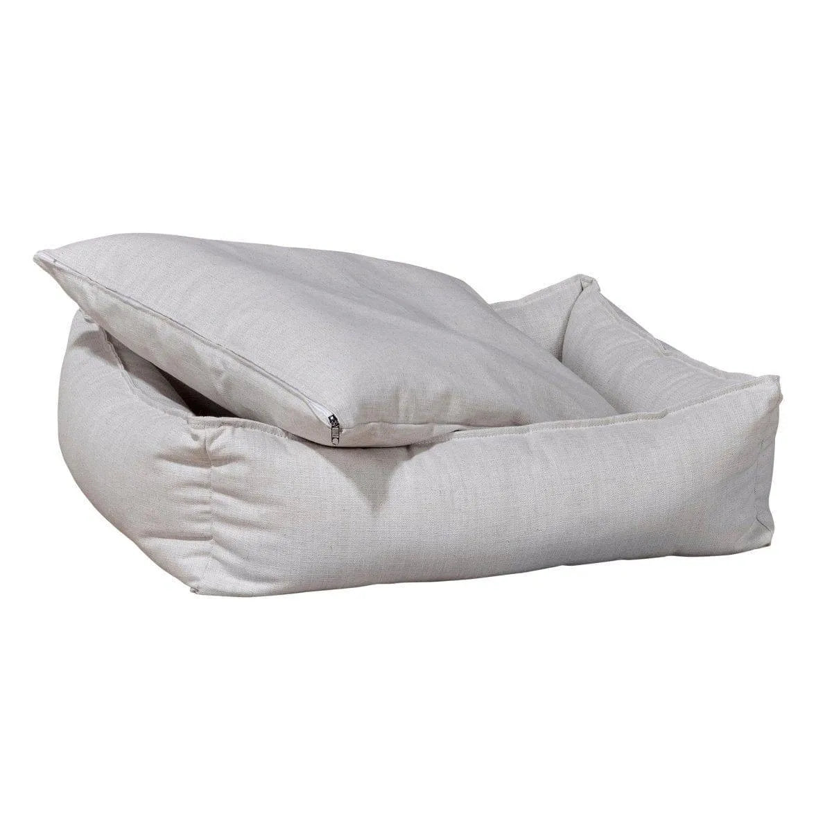 Bowsers B-Lounge Dog Bed - Fawn / Faux Fur / Small | OmniaPaws