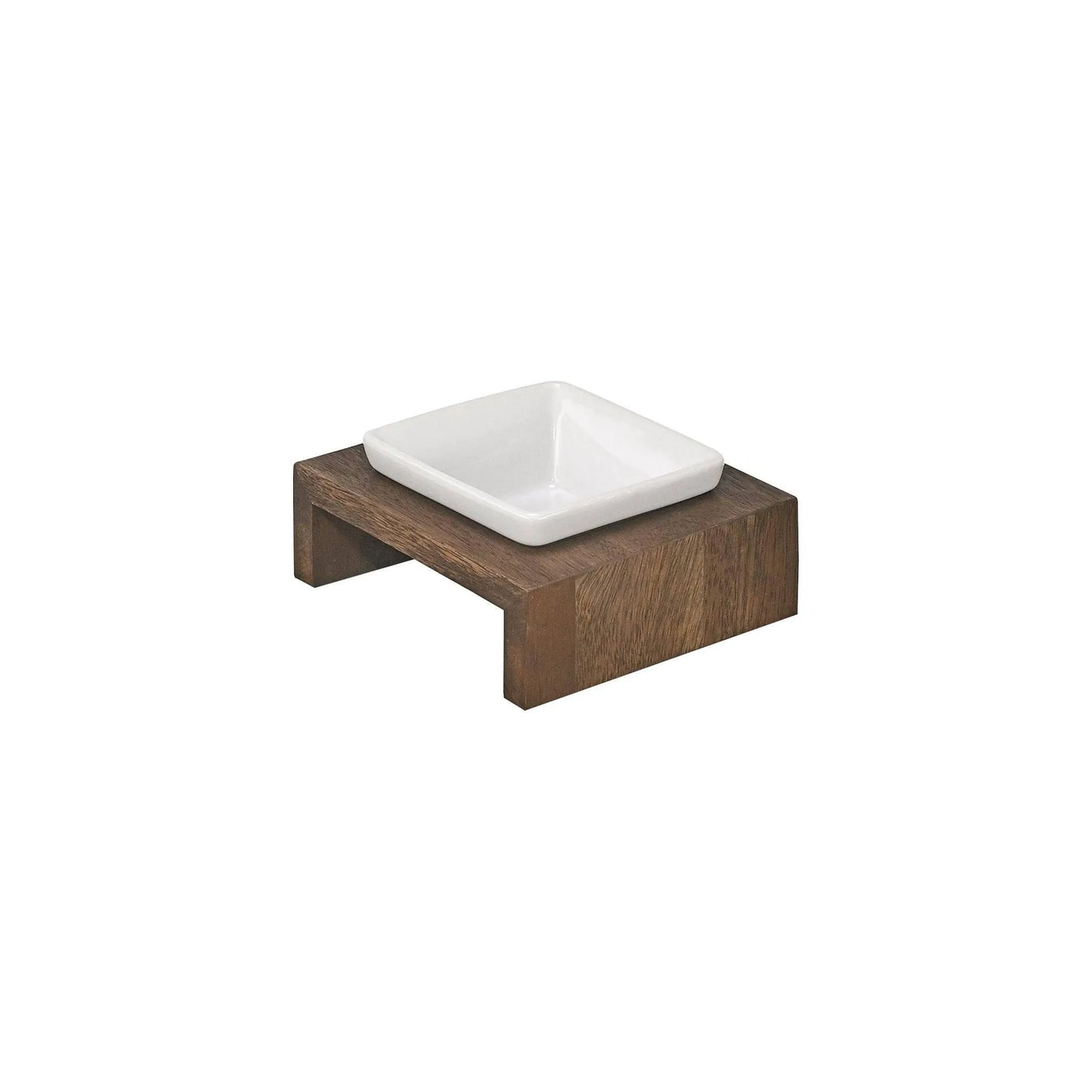 Bowsers Artesian Diner - Walnut / Single / X-Small | OmniaPaws