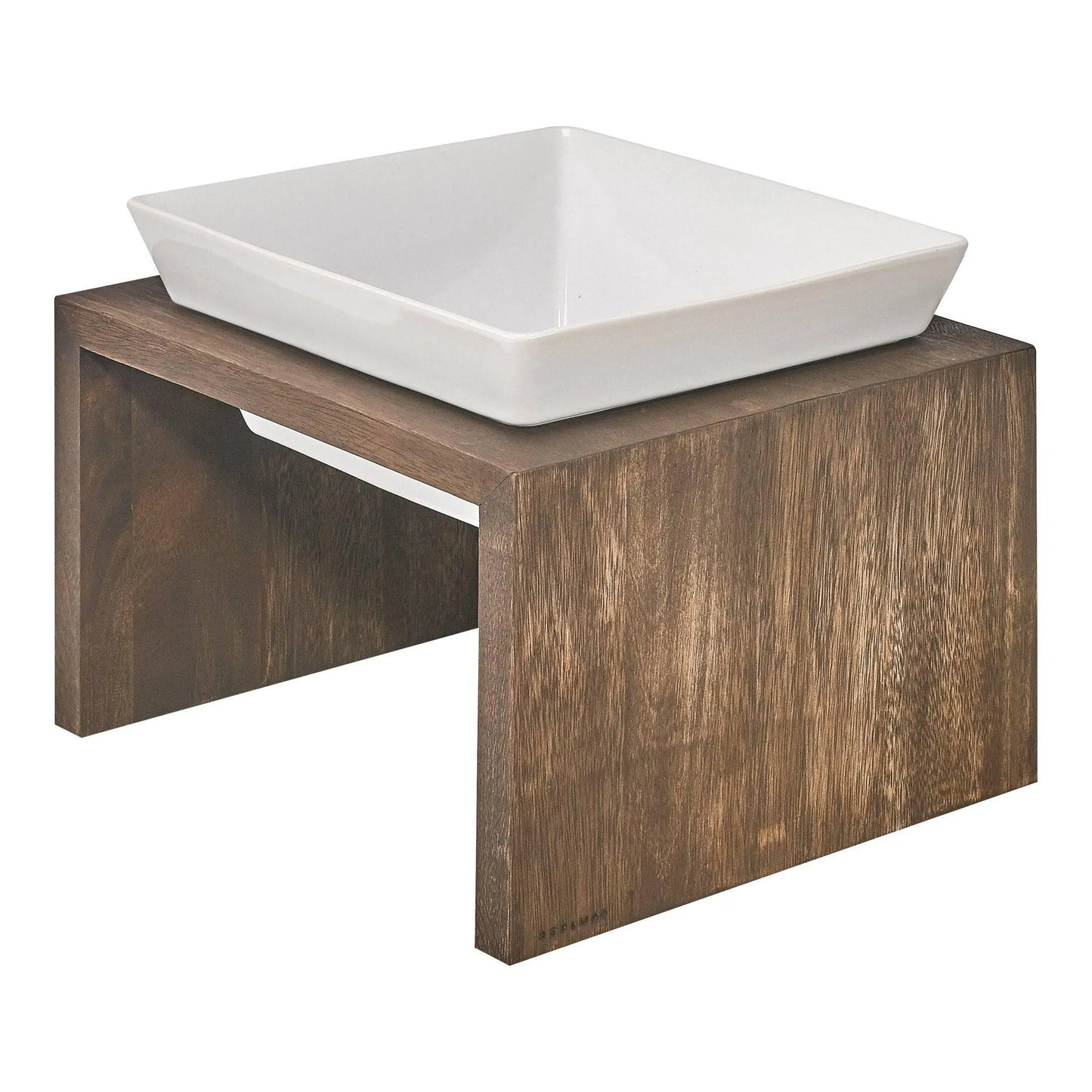 Bowsers Artesian Diner - Walnut / Single / Medium | OmniaPaws