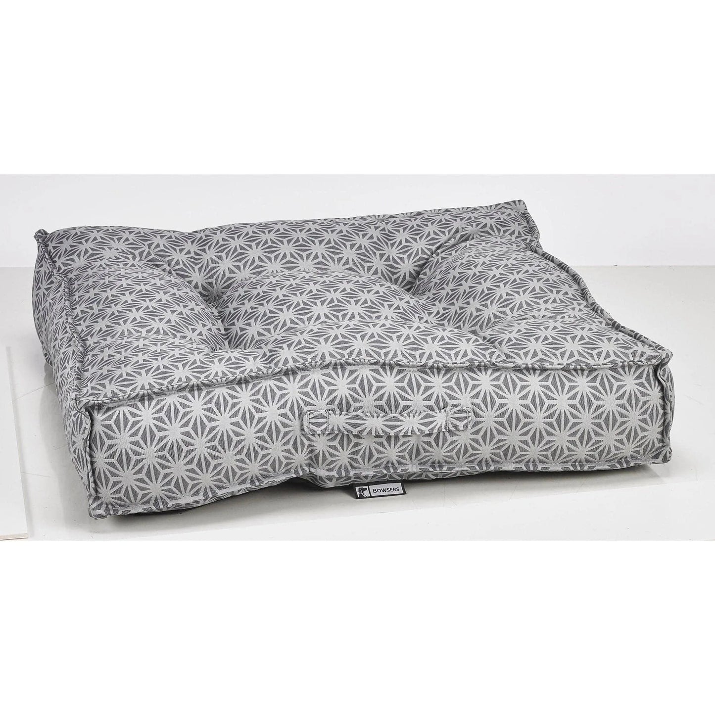 Bowsers Piazza Dog Bed - Mercury / Performance Woven / Medium | OmniaPaws