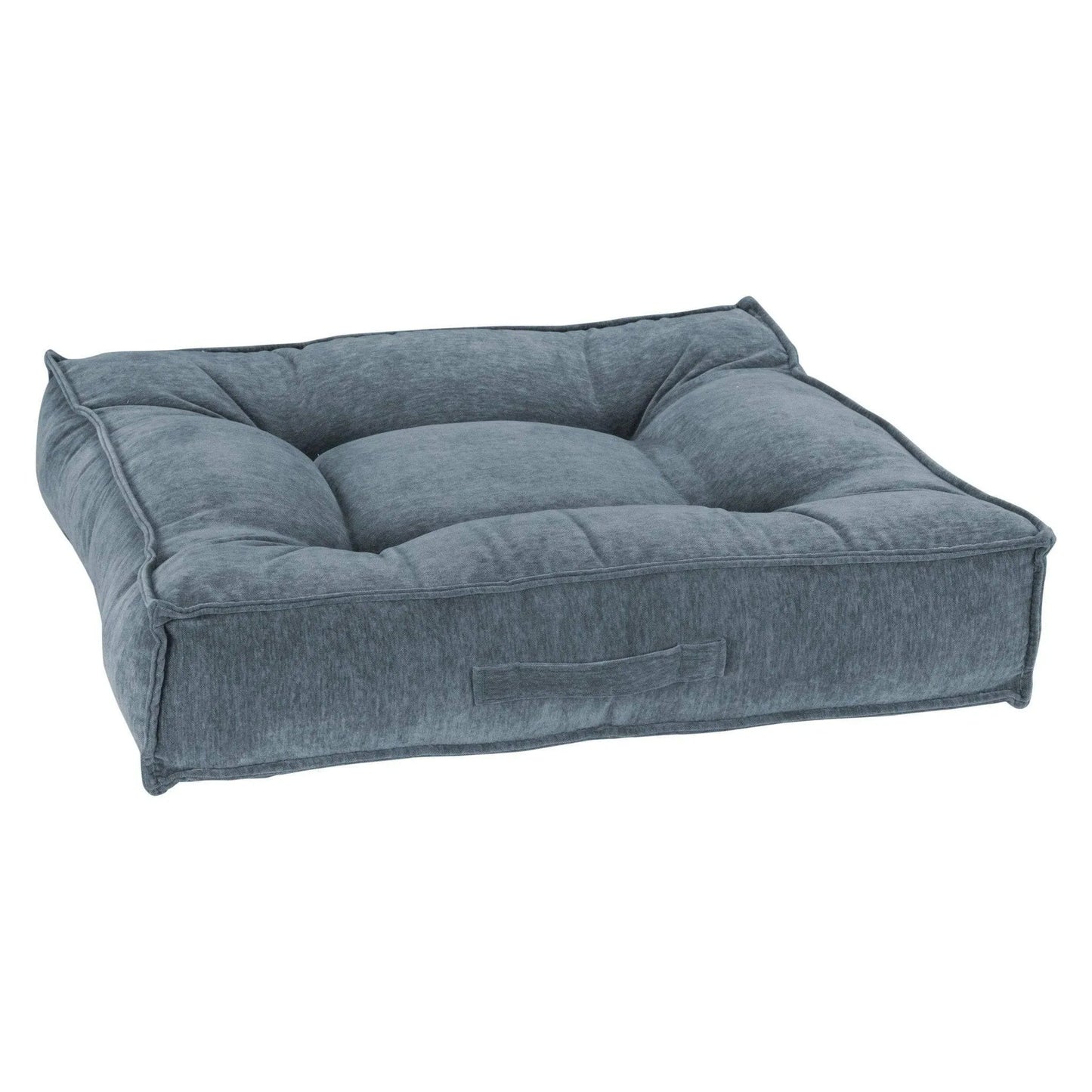 Bowsers Piazza Dog Bed - Mineral / Washed Microvelvet / Medium | OmniaPaws