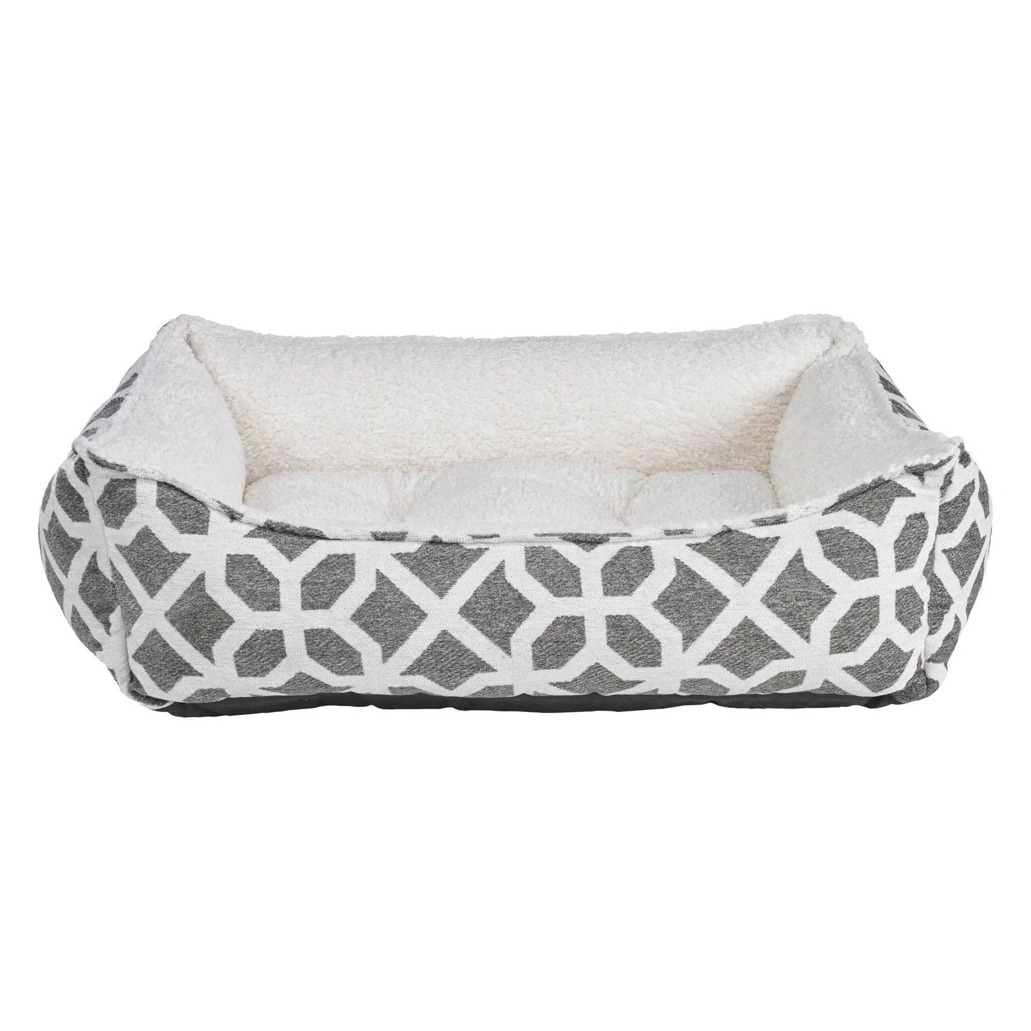 Bowsers Scoop Dog Bed - Allumina / Performance Linen / Small | OmniaPaws