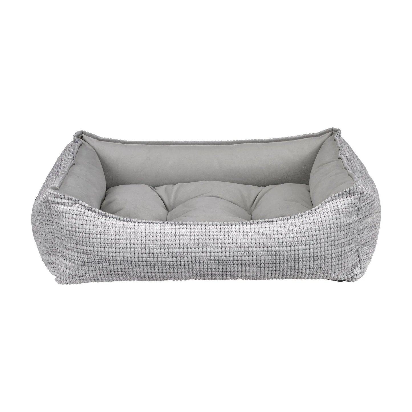 Bowsers Scoop Dog Bed - Glacier / Washed Microvelvet / Small | OmniaPaws