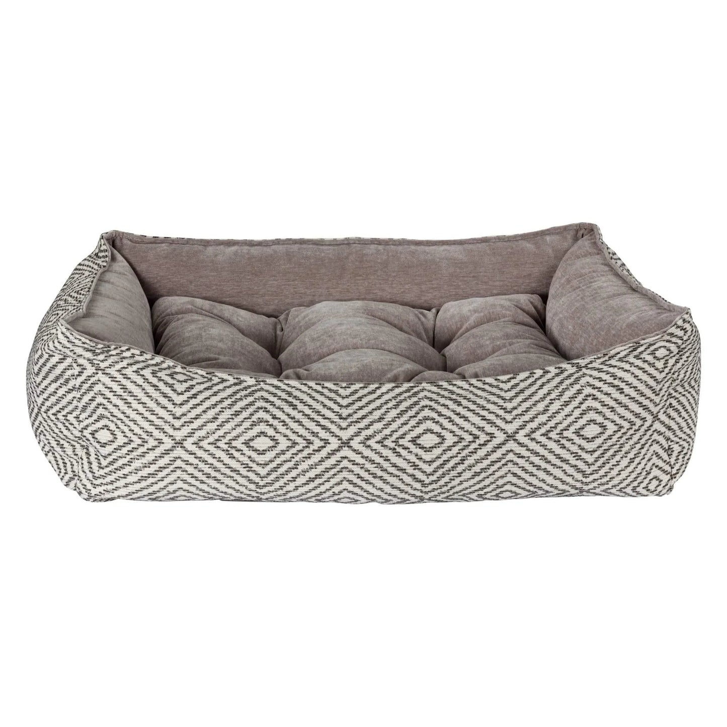 Bowsers Scoop Dog Bed - Diamondback / Performance Woven / Small | OmniaPaws