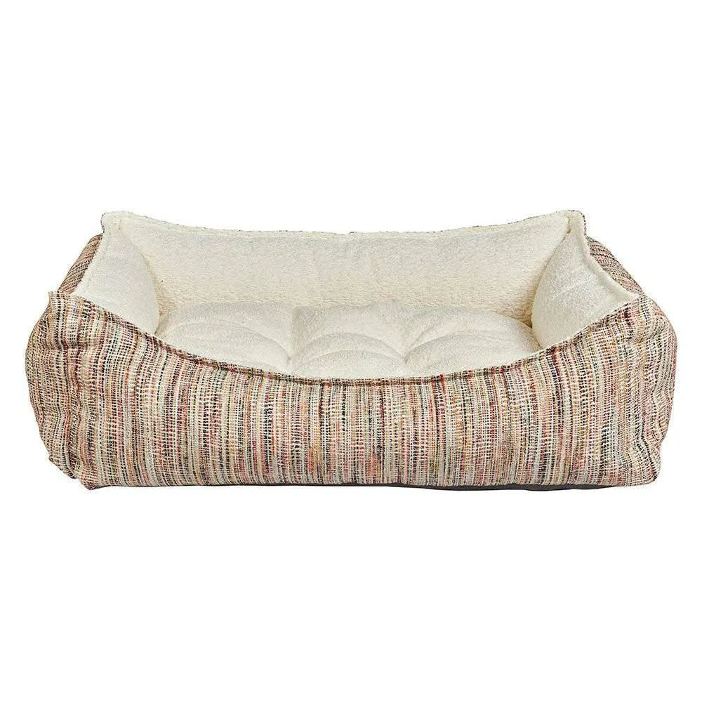 Bowsers Scoop Dog Bed - Sorrento / Performance Linen / Small | OmniaPaws