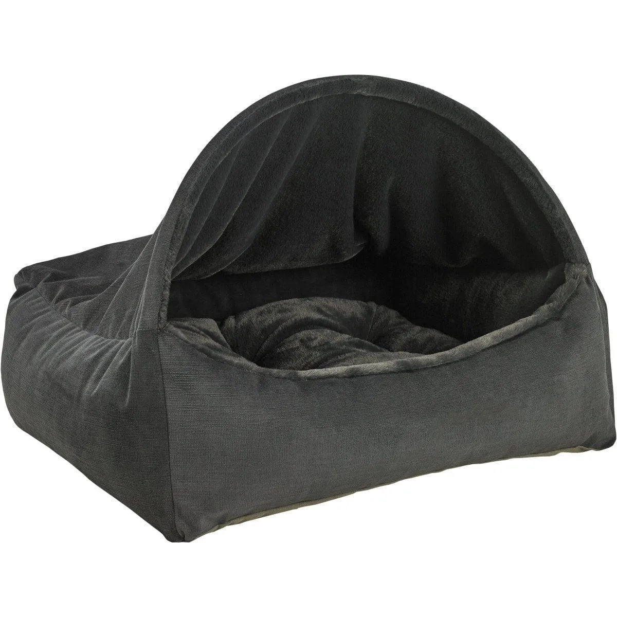Bowsers Canopy Dog Bed - Galaxy / Faux Fur / Small | OmniaPaws