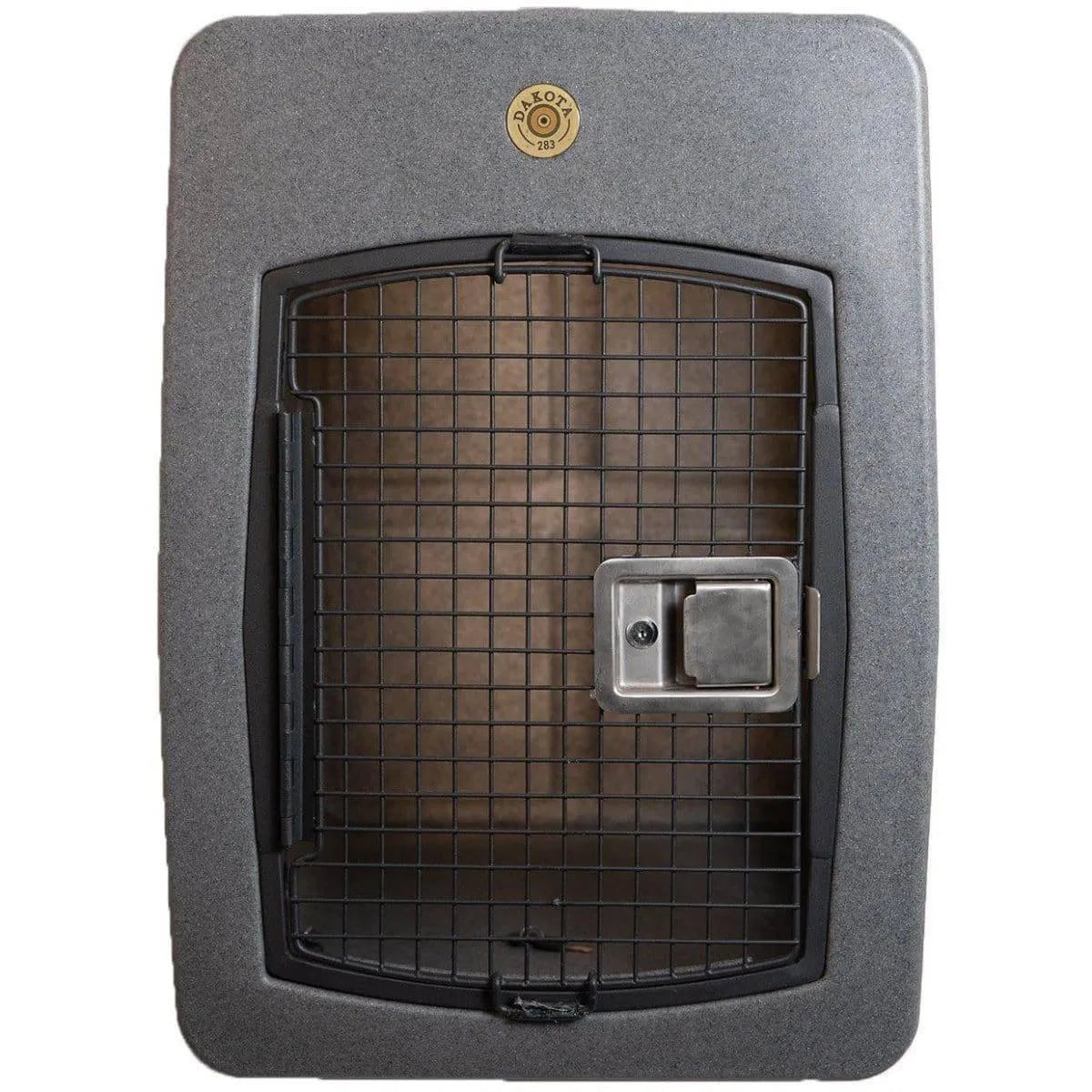 Dakota 283 2D Side Entry Kennel - Dark Granite / No Antimicrobial Protection | OmniaPaws