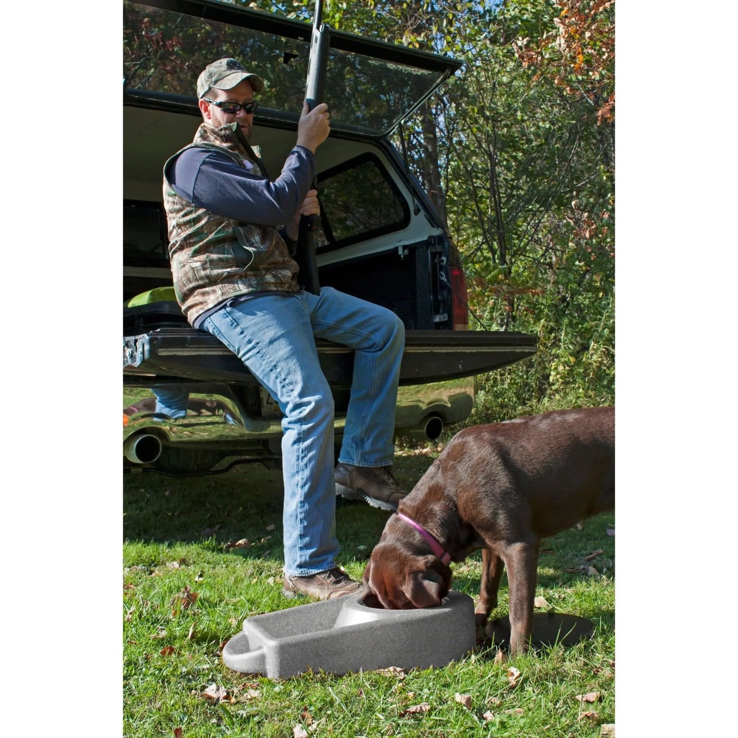 Dakota 283 Dine N Dash - Coyote Granite / No Antimicrobial Protection | OmniaPaws