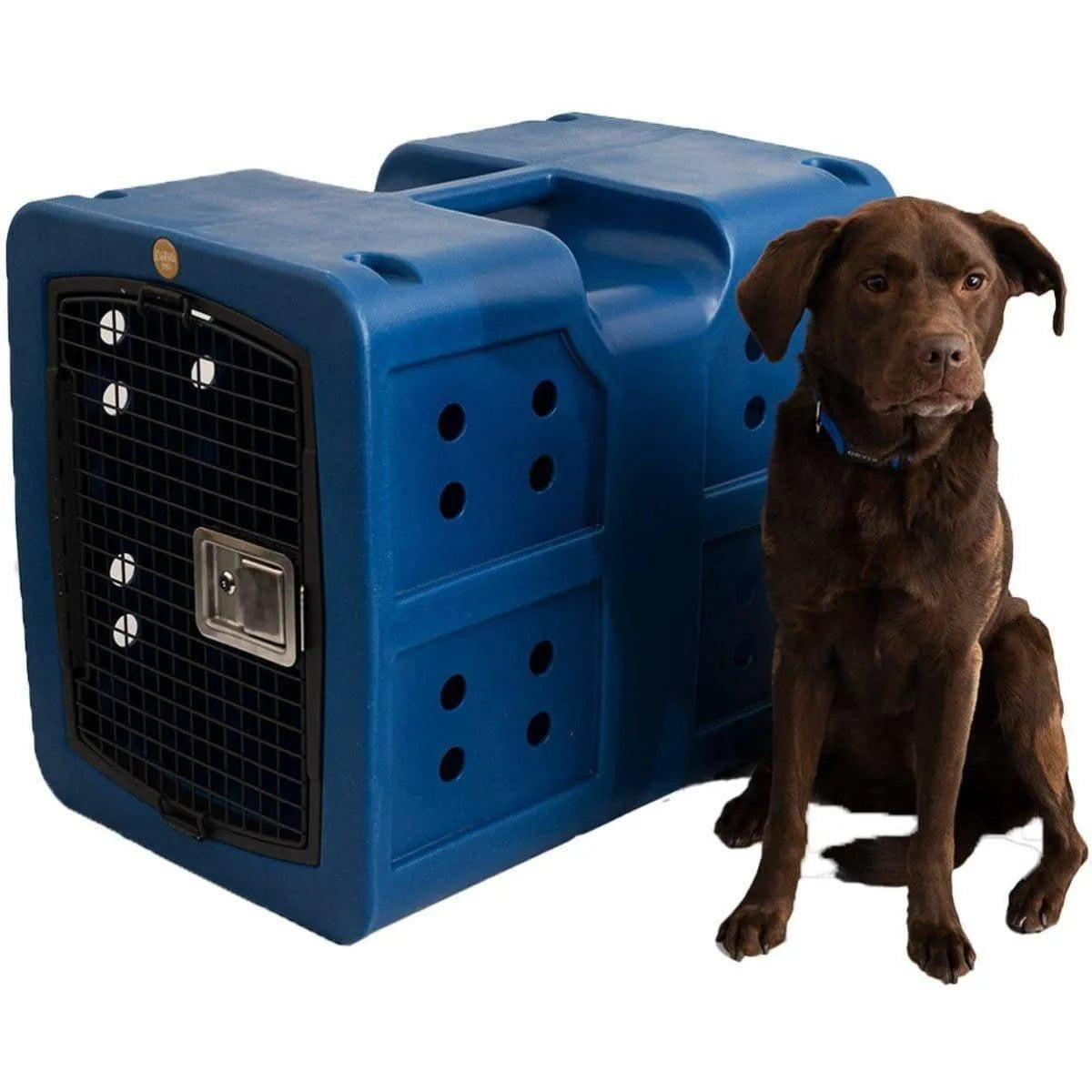 Dakota 283 G3 Medium Framed Kennel - Blue / No Antimicrobial Protection | OmniaPaws