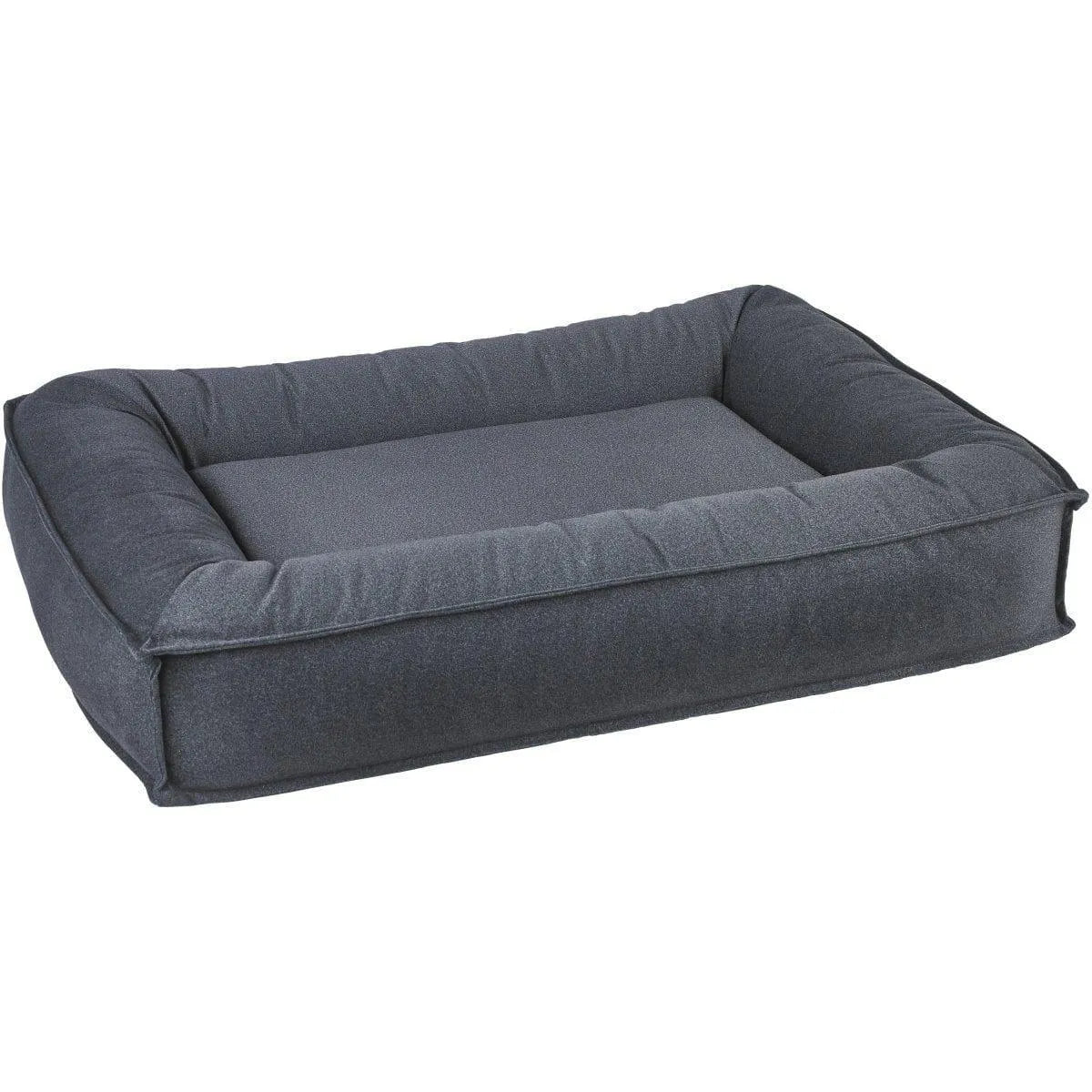 Bowsers Divine Futon Dog Bed - Flint / Flanella Microvelvet / Large | OmniaPaws