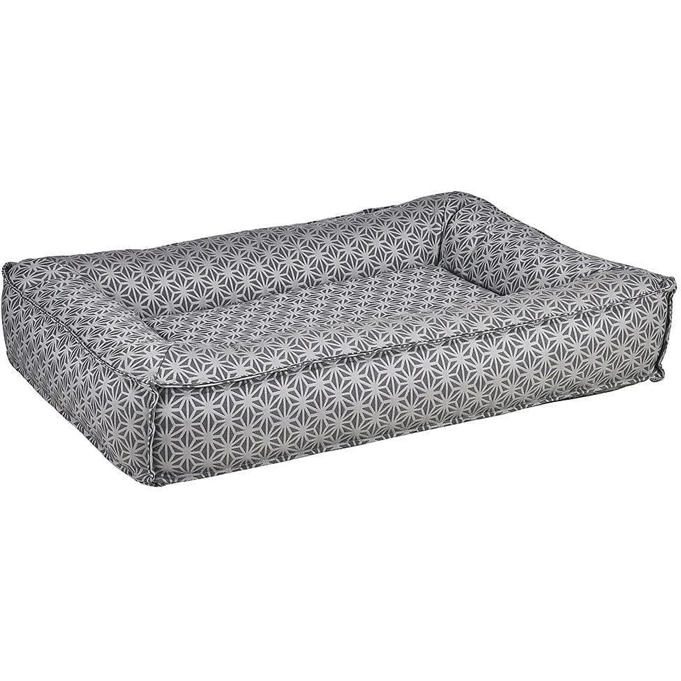 Bowsers Divine Futon Dog Bed - Mercury / Performance Woven / Large | OmniaPaws