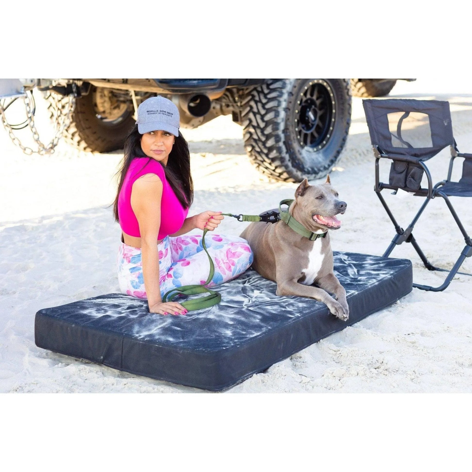 Gorilla Ballistic Tough Orthopedic Dog Bed™ - Small / Orthopedic / Gray | OmniaPaws