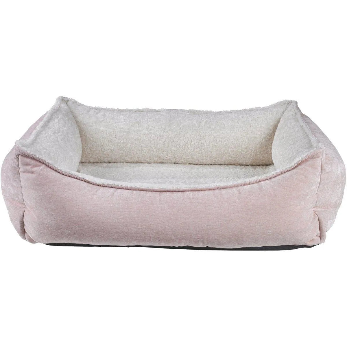Bowsers Oslo Ortho Dog Bed - Blush / Washed Microvelvet / Small | OmniaPaws