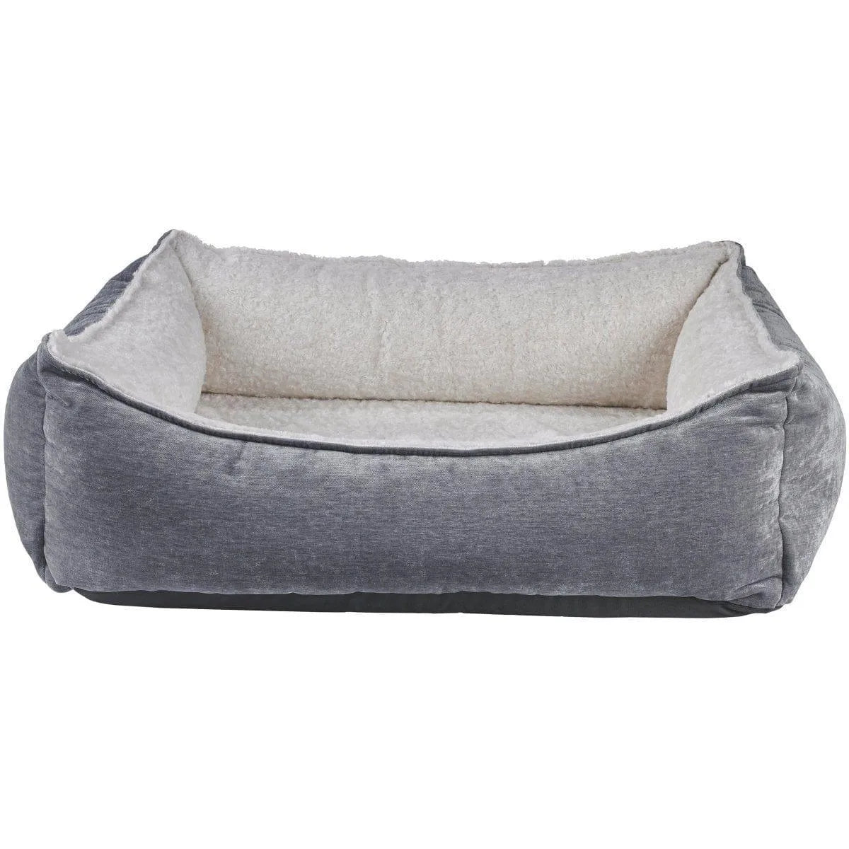 Bowsers Oslo Ortho Dog Bed - Pumice / Washed Microvelvet / Small | OmniaPaws