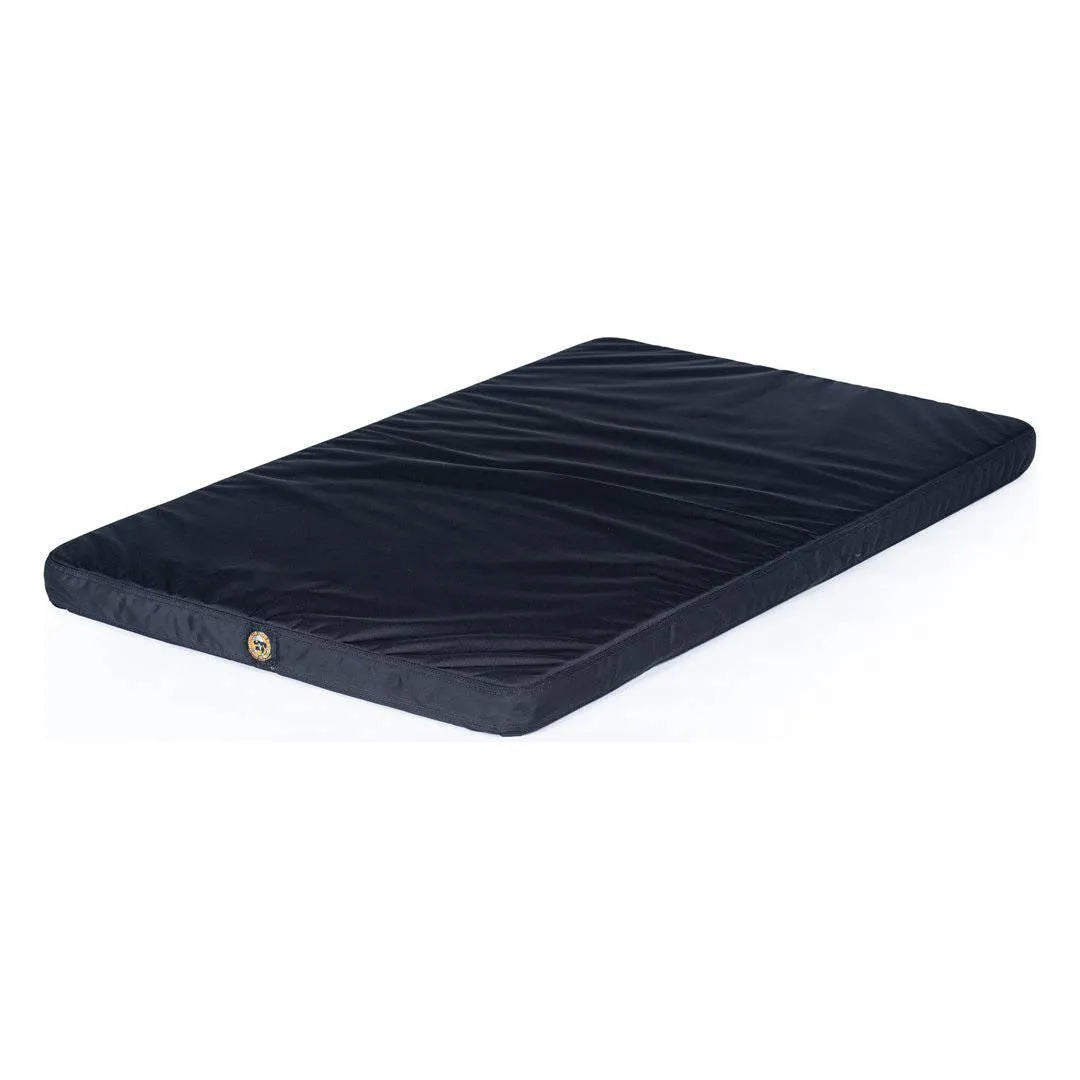 Solid Color Gorilla Ballistic Tough Orthopedic Dog Crate Pad™ - X-Small / Black | OmniaPaws