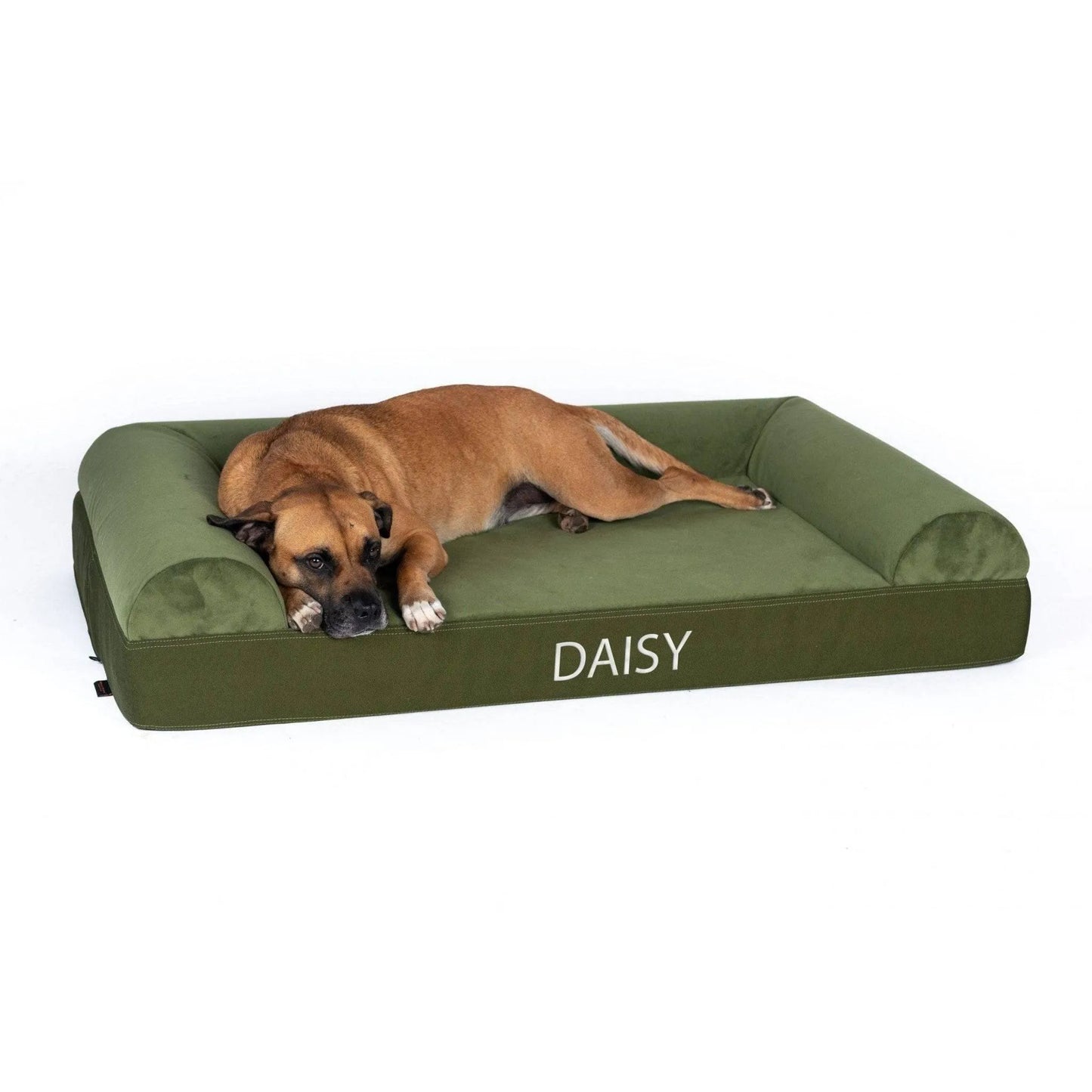 Ultra Vel Orthopedic Dog Couch - Small / Coyote | OmniaPaws