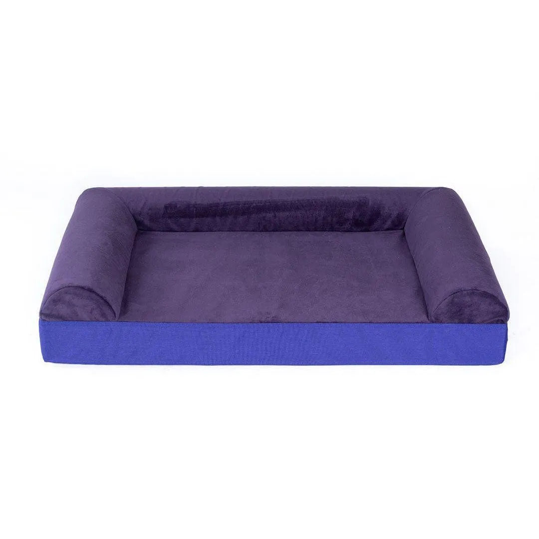Ultra Vel Orthopedic Dog Couch - Small / Purple | OmniaPaws