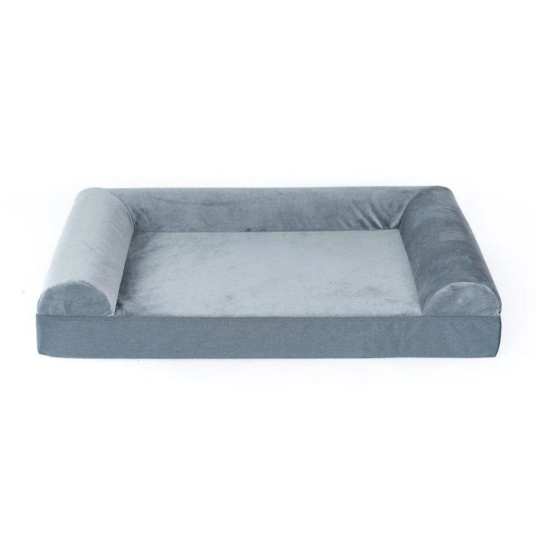 Ultra Vel Orthopedic Dog Couch - Small / Smoke | OmniaPaws