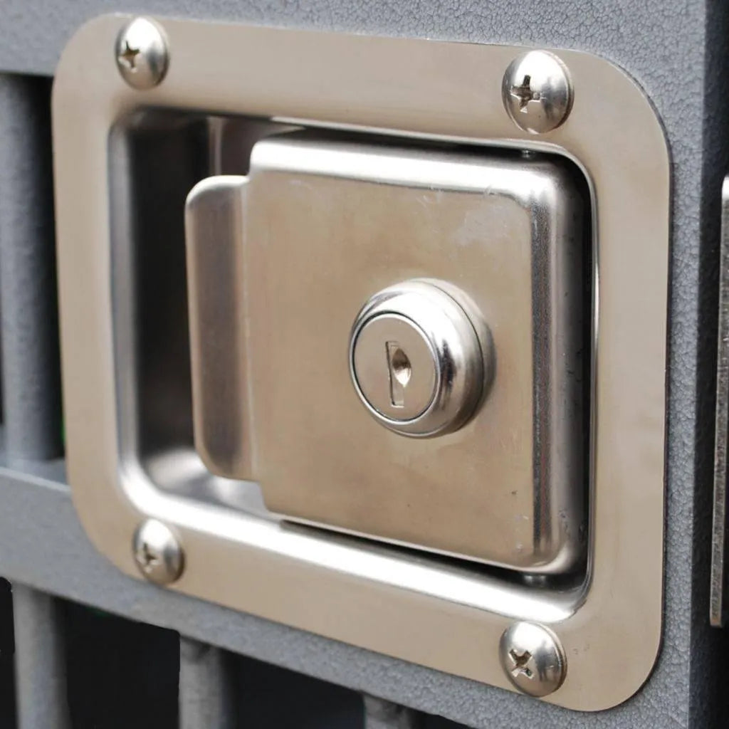 Zinger Stainless Steel Keyed Paddle Lock - Default Title | OmniaPaws