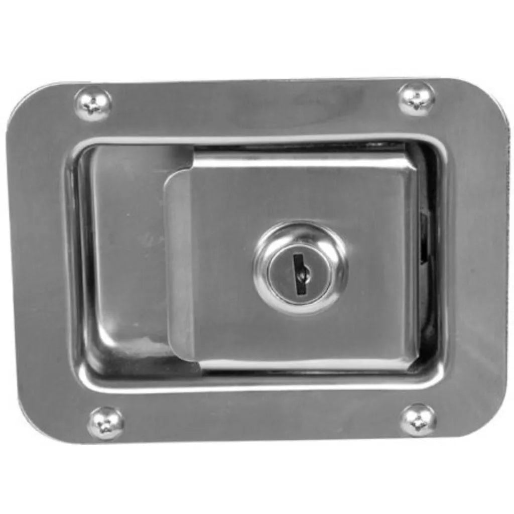 Zinger Stainless Steel Keyed Paddle Lock - Default Title | OmniaPaws