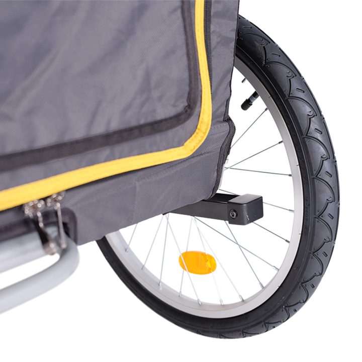 Ibiyaya The Hercules Heavy-Duty Pro Pet Stroller-Bike Trailer - OmniaPaws