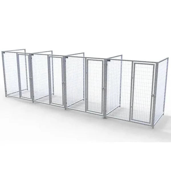 TK Products Pro-Series Multi-Run Backless Kennels - OmniaPaws