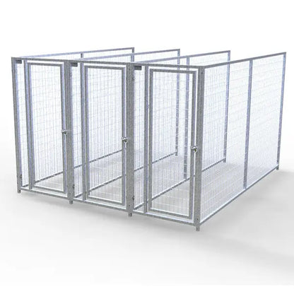 TK Products Pro-Series Multi-Run Backless Kennels - OmniaPaws