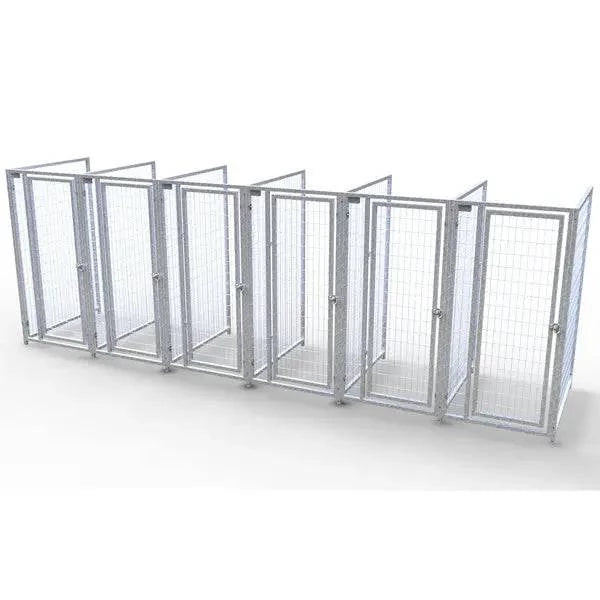 TK Products Pro-Series Multi-Run Backless Kennels - OmniaPaws