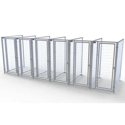 TK Products Pro-Series Multi-Run Backless Kennels - OmniaPaws