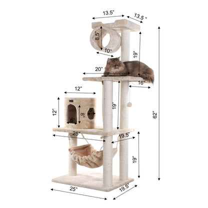 Armarkat Classic Cat Tree A6202 - Default Title | OmniaPaws