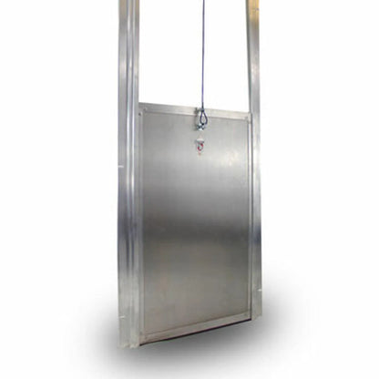 Kennel Clad™ Insulated Guillotine Kennel Door - Regular (12" x 29") | OmniaPaws