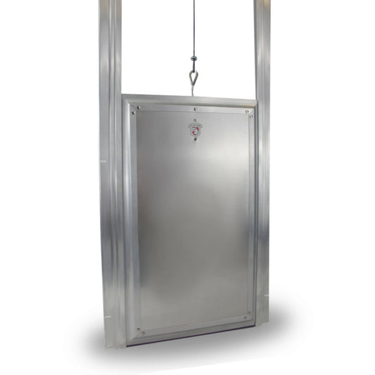Kennel Clad™ Premium Insulated Dual Auto Locking Kennel Door - OmniaPaws