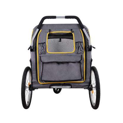 Ibiyaya The Hercules Heavy-Duty Pro Pet Stroller-Bike Trailer - OmniaPaws