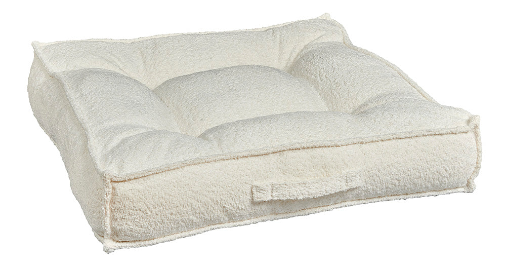 Bowsers Piazza Dog Bed - Milkshake / Performance Terry / Medium | OmniaPaws